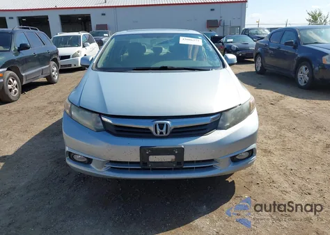 2012 Honda Civic Ex z USA, uszkodzony, nr VIN 2HGFB2F83CH503553
